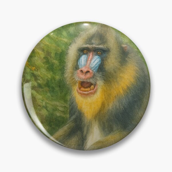 Item preview, Majestic Mandrill in the Jungle designed and sold by Miradas del Mundo.