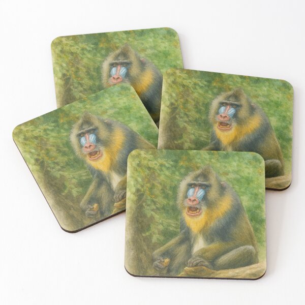 Item preview, Majestic Mandrill in the Jungle designed and sold by Miradas del Mundo.