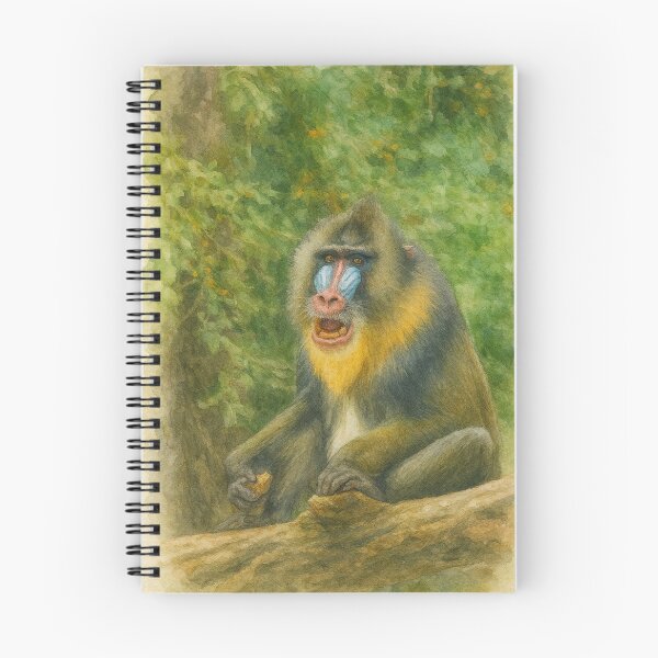 Item preview, Majestic Mandrill in the Jungle designed and sold by Miradas del Mundo.