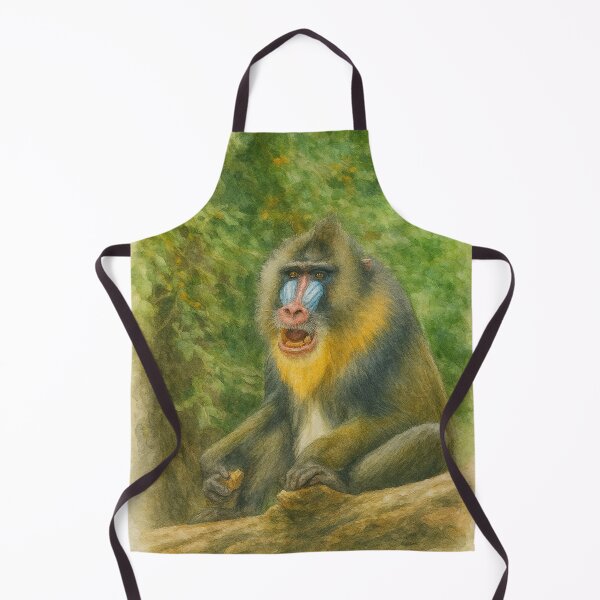 Item preview, Majestic Mandrill in the Jungle designed and sold by Miradas del Mundo.
