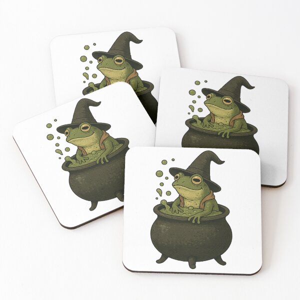 Item preview, Witch Frog in Cauldron designed and sold by photoparadise22.