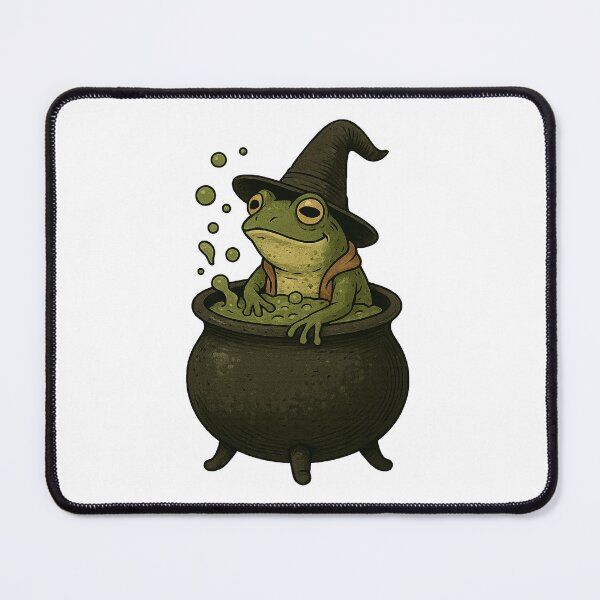 Item preview, Witch Frog in Cauldron designed and sold by photoparadise22.