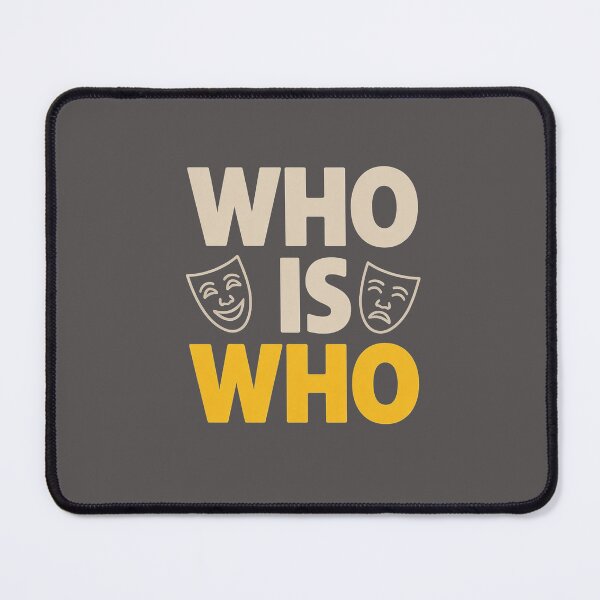 Item preview, Who Is Who – Life’s Double Meaning Design designed and sold by HolisticFurArt.