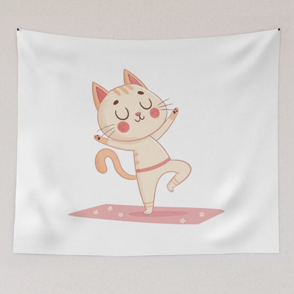 Item preview, Yoga Cat Pose designed and sold by Broxui.