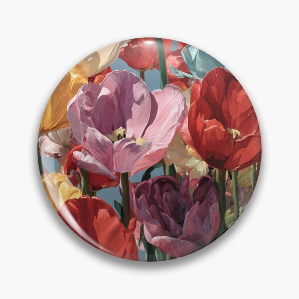 Item preview, Vibrant Tulips Bloom Modern Home Décor designed and sold by AutoPopStudio.