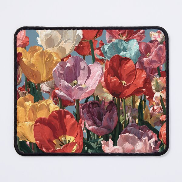 Item preview, Vibrant Tulips Bloom Modern Home Décor designed and sold by AutoPopStudio.