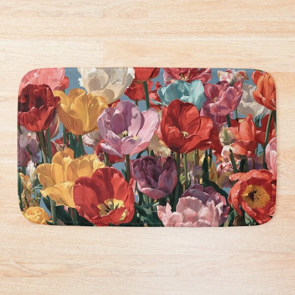 Item preview, Vibrant Tulips Bloom Modern Home Décor designed and sold by AutoPopStudio.