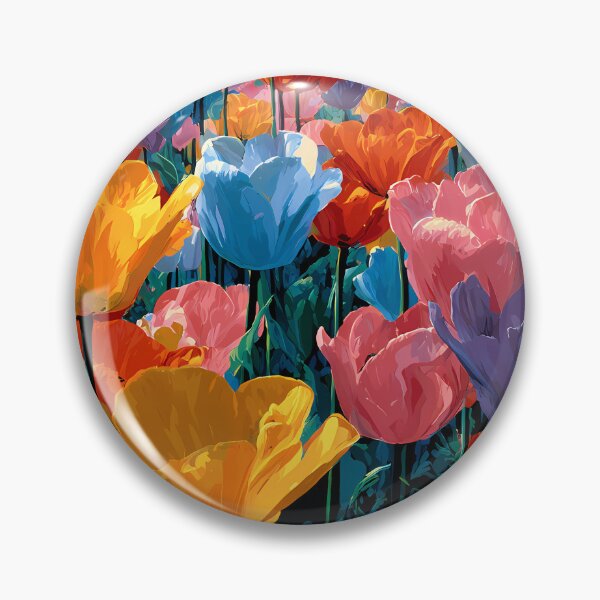 Item preview, Pink Tulips Botanical Painting Illustration designed and sold by AutoPopStudio.