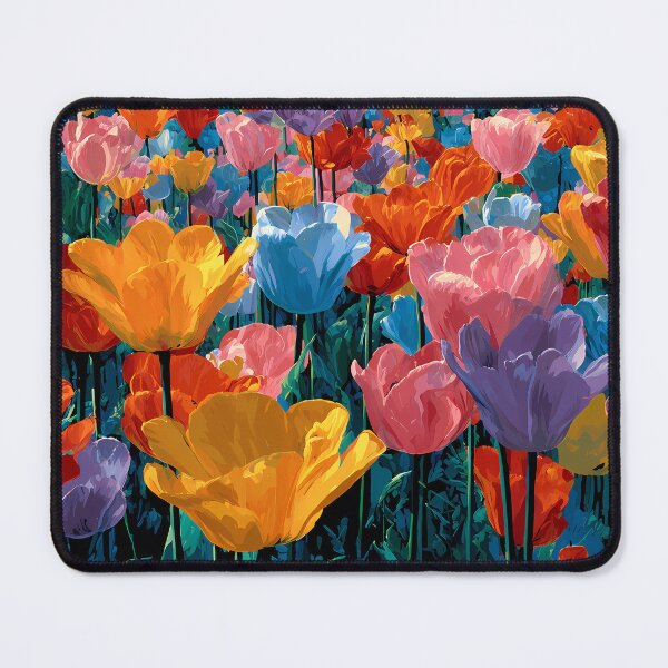 Item preview, Pink Tulips Botanical Painting Illustration designed and sold by AutoPopStudio.