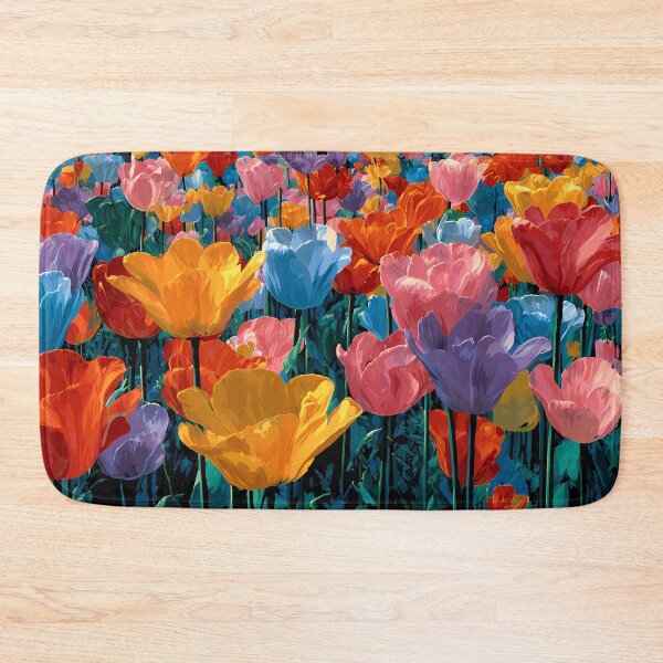 Item preview, Pink Tulips Botanical Painting Illustration designed and sold by AutoPopStudio.