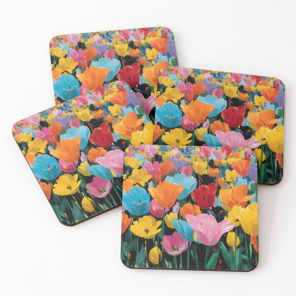 Item preview, Tulips in Spring Fine Art Floral Print designed and sold by AutoPopStudio.