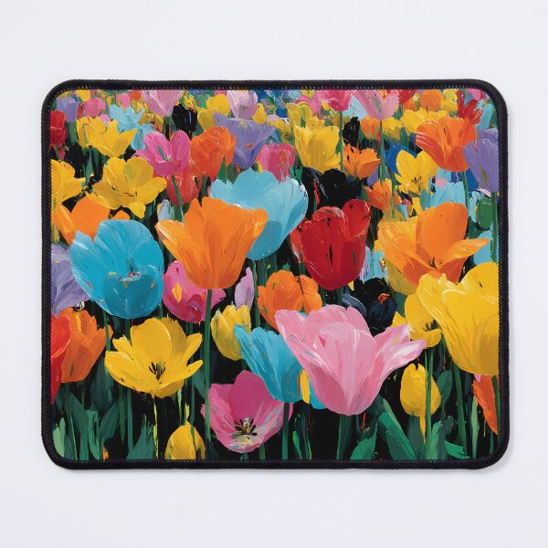 Item preview, Tulips in Spring Fine Art Floral Print designed and sold by AutoPopStudio.