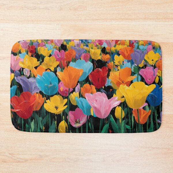 Item preview, Tulips in Spring Fine Art Floral Print designed and sold by AutoPopStudio.