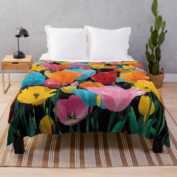 Item preview, Tulips in Spring Fine Art Floral Print designed and sold by AutoPopStudio.