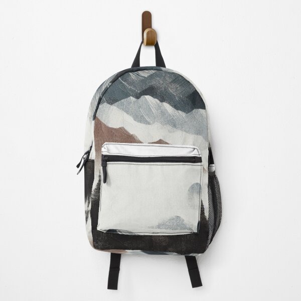 Item preview, Abstract Landscape – Mountains and Forest Art designed and sold by SVT Abstract.