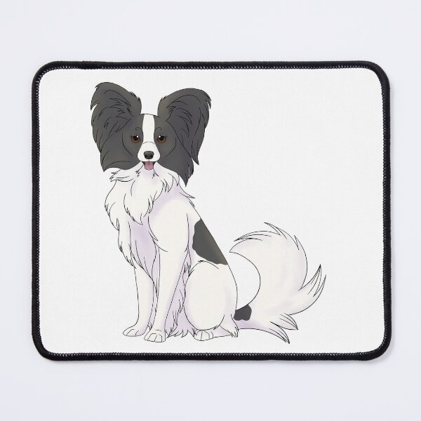 Item preview, Papillon - black and white designed and sold by Cynthiaetal.