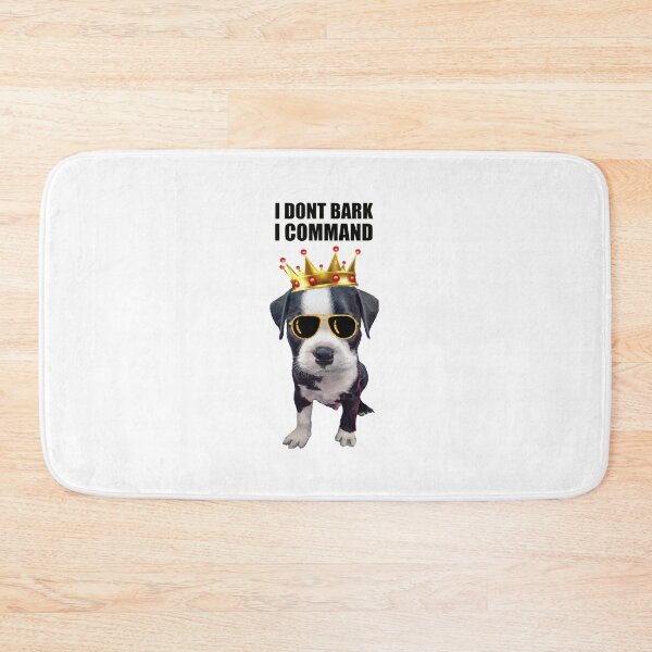 Item preview, Cool baby dog with funny phrase at top designed and sold by DFLC Prints.