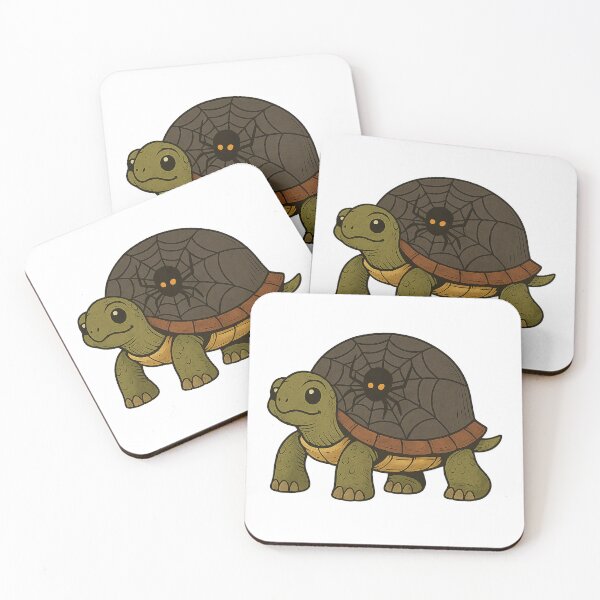 Item preview, Halloween Turtle with Spider Web Shell designed and sold by photoparadise22.