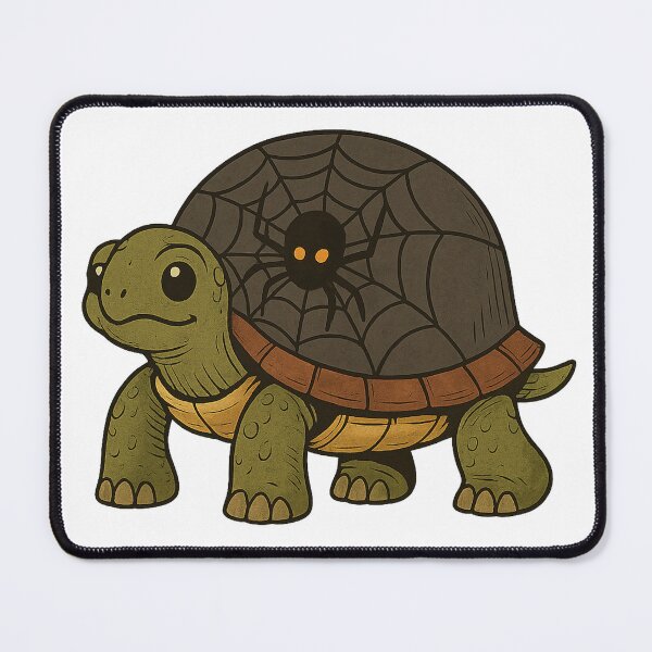 Item preview, Halloween Turtle with Spider Web Shell designed and sold by photoparadise22.
