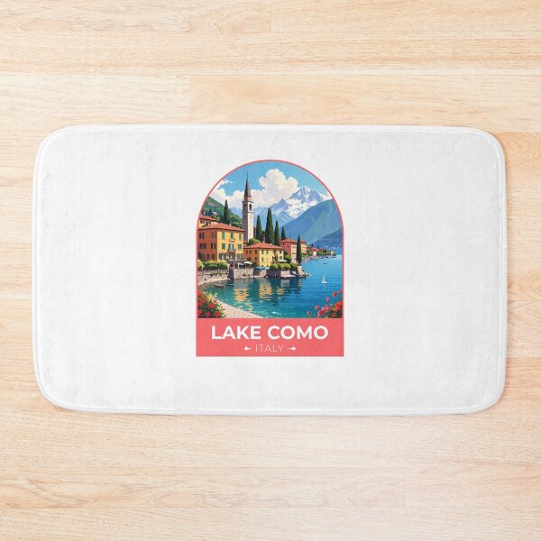 Item preview, Lake Como Italy Sticker designed and sold by TulipaGraphics.