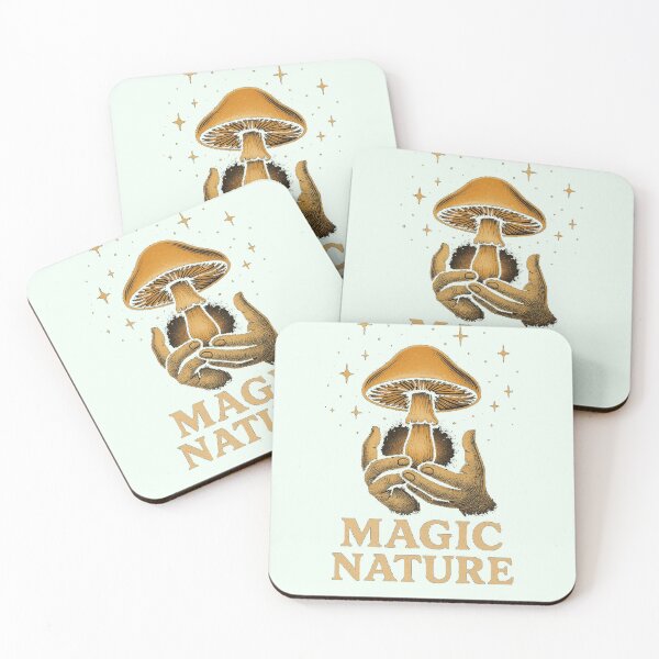 Item preview, Magic Mushroom T-Shirt | Mystical Hands & Stars Psychedelic Vintage Design | Trippy Boho Cosmic Tee designed and sold by KDesignCrafts.