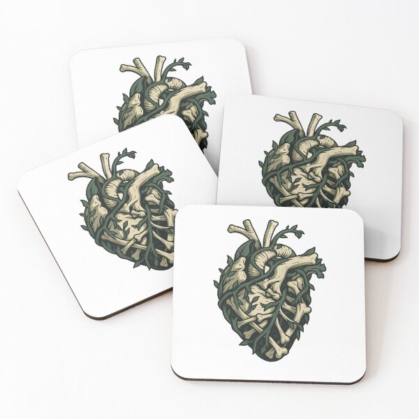 Item preview, Macabre Bone Heart designed and sold by jumpercat.