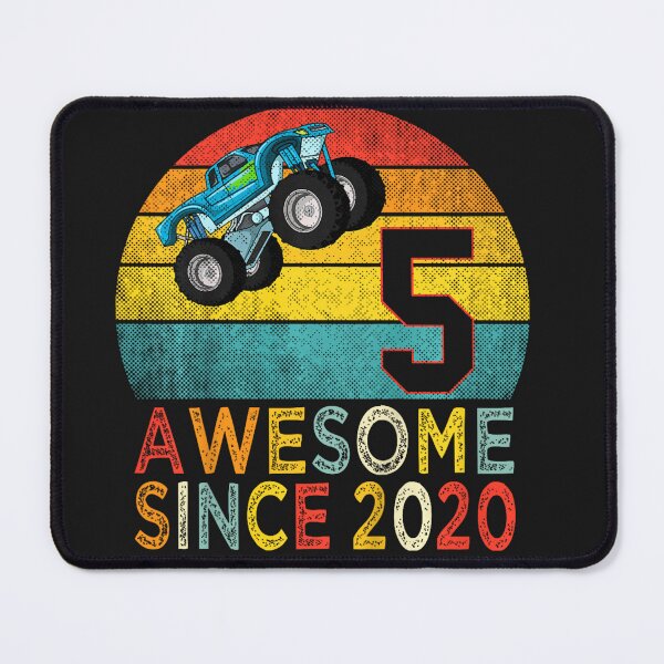 Item preview, 5th Birthday Monster Truck Lover 5 Years Old Vintage Retro designed and sold by PHANMINHVAN.