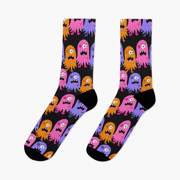 Item preview, Little Ghost Monsters Pattern designed and sold by Farissa Designs.