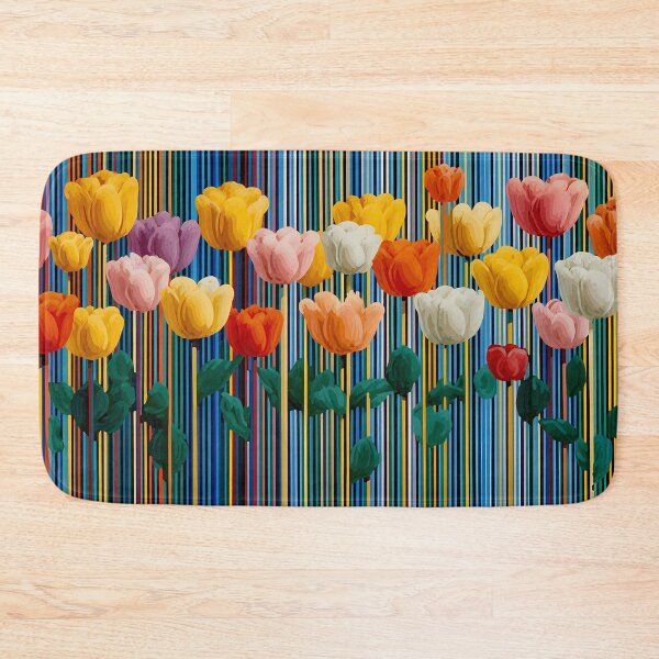 Item preview, Impressionist Tulips Painting Garden Artwork designed and sold by AutoPopStudio.