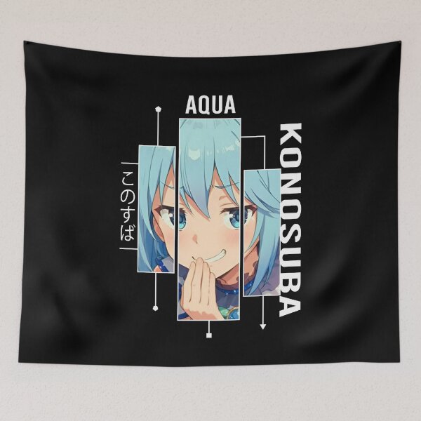 Item preview, Aqua - KonoSuba designed and sold by Vivzie-Art.