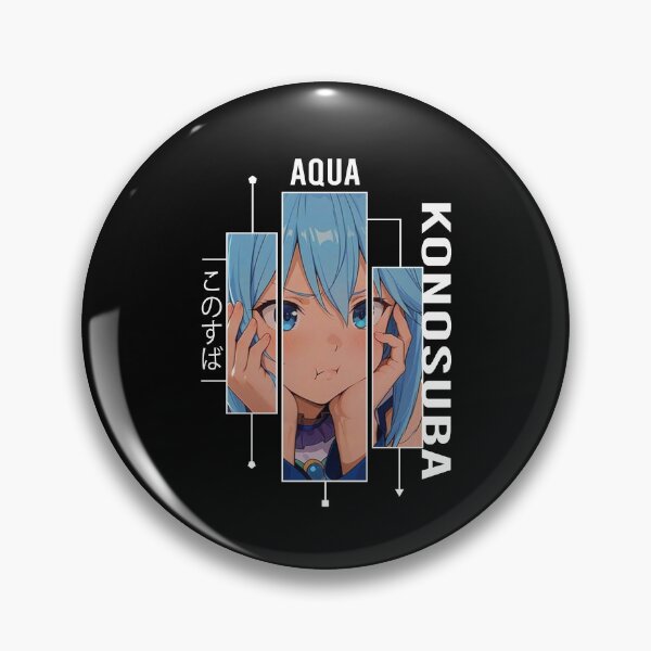 Item preview, Aqua - KonoSuba designed and sold by Vivzie-Art.