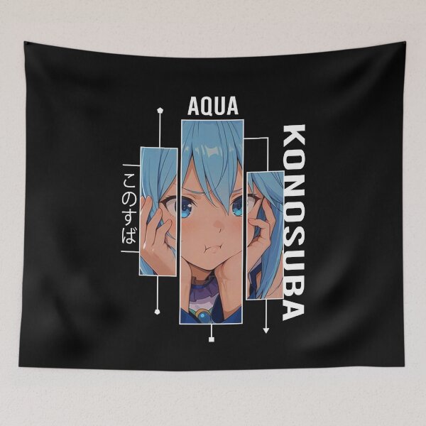 Item preview, Aqua - KonoSuba designed and sold by Vivzie-Art.