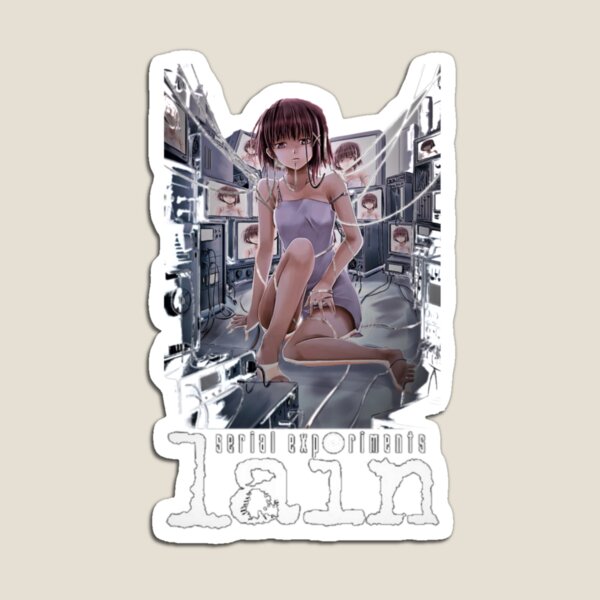 Item preview, Lain Iwakura - Serial Experiments Lain designed and sold by Mangochanel.