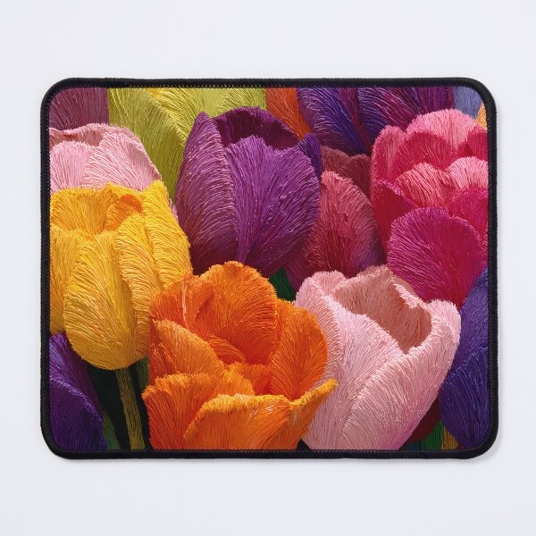 Item preview, Spring Tulips Painting Colorful Nature Art designed and sold by AutoPopStudio.