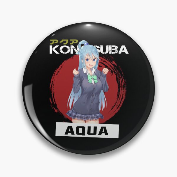 Item preview, Aqua - KonoSuba designed and sold by Vivzie-Art.