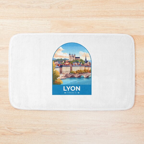 Item preview, Lyon France Sticker designed and sold by TulipaGraphics.