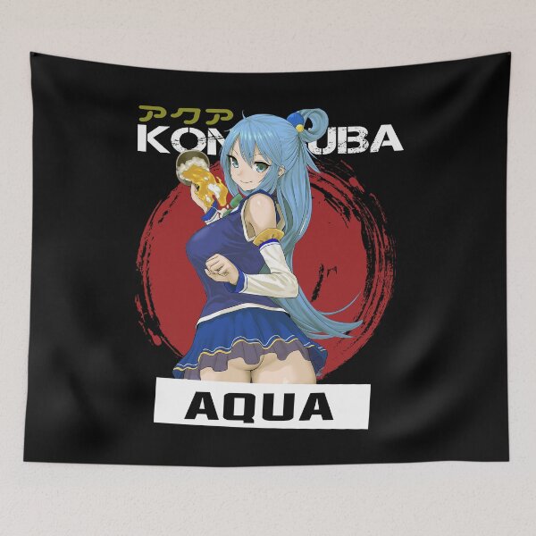 Item preview, Aqua - KonoSuba designed and sold by Vivzie-Art.