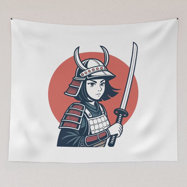 Item preview, Anime Samurai Girl designed and sold by Broxui.