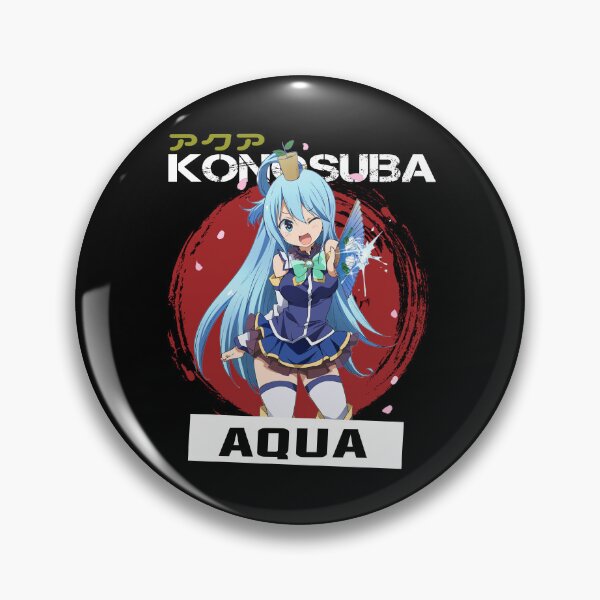 Item preview, Aqua - KonoSuba designed and sold by Vivzie-Art.
