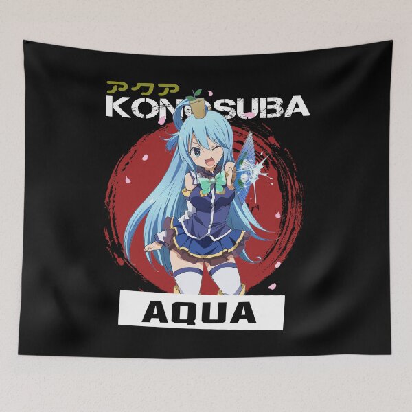 Item preview, Aqua - KonoSuba designed and sold by Vivzie-Art.