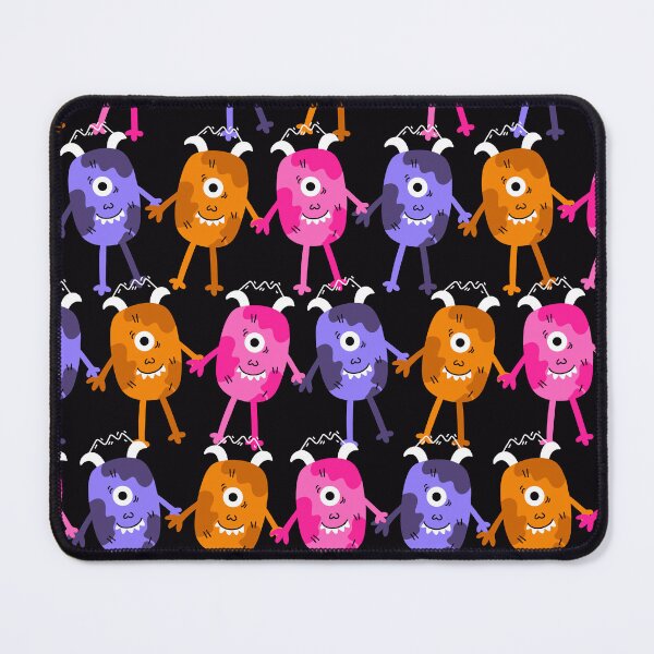 Item preview, Happy Monsters Friends Pattern designed and sold by Farissa Designs.