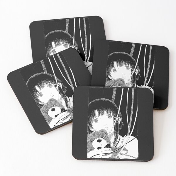 Item preview, Lain with bear     designed and sold by Mangochanel.