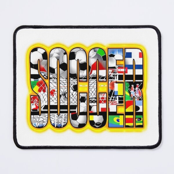 Item preview, SOCCER World Goal Sticker designed and sold by Imaginarium of Chaos falcon88 .