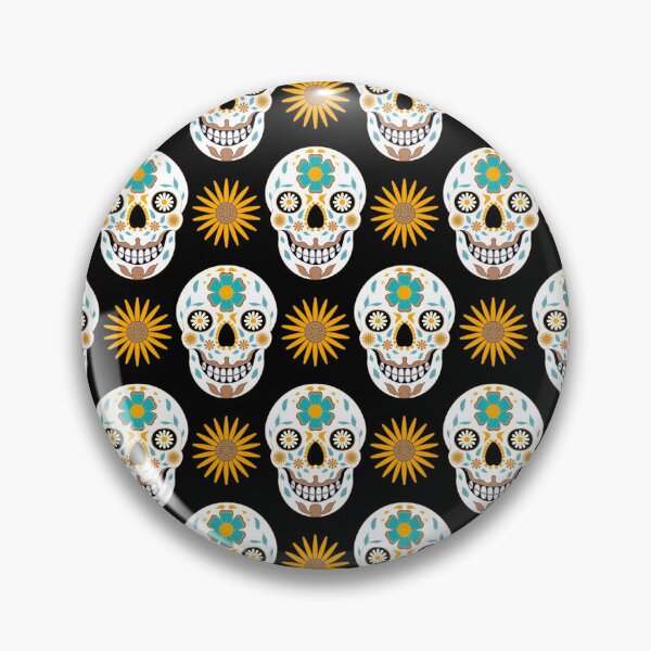 Item preview, Sugar Skull Pattern #3 designed and sold by GrandpaH.