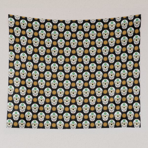 Item preview, Sugar Skull Pattern #3 designed and sold by GrandpaH.