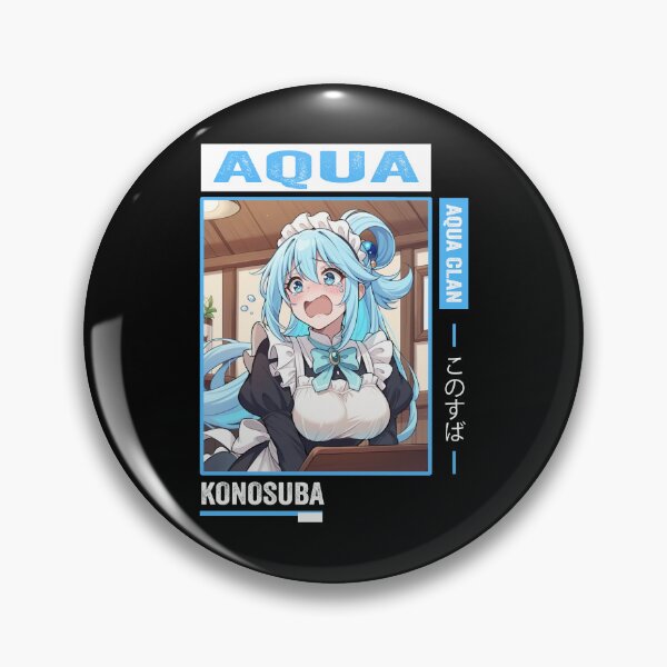 Item preview, Aqua - KonoSuba designed and sold by Anni-tett.