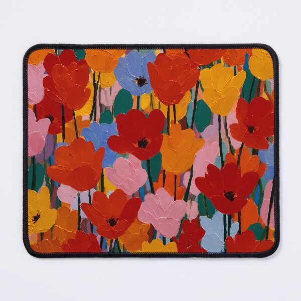 Item preview, Yellow Tulips Flower Painting Illustration designed and sold by AutoPopStudio.