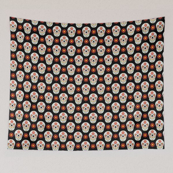 Item preview, Sugar Skull Pattern #2 designed and sold by GrandpaH.