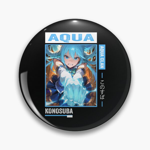 Item preview, Aqua - KonoSuba designed and sold by Anni-tett.