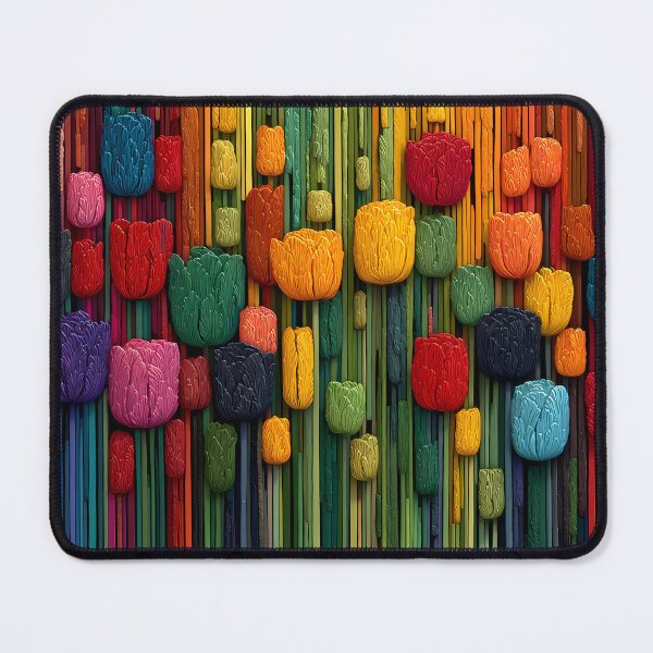 Item preview, Dreamy Tulips Painting Pastel Floral Art designed and sold by AutoPopStudio.